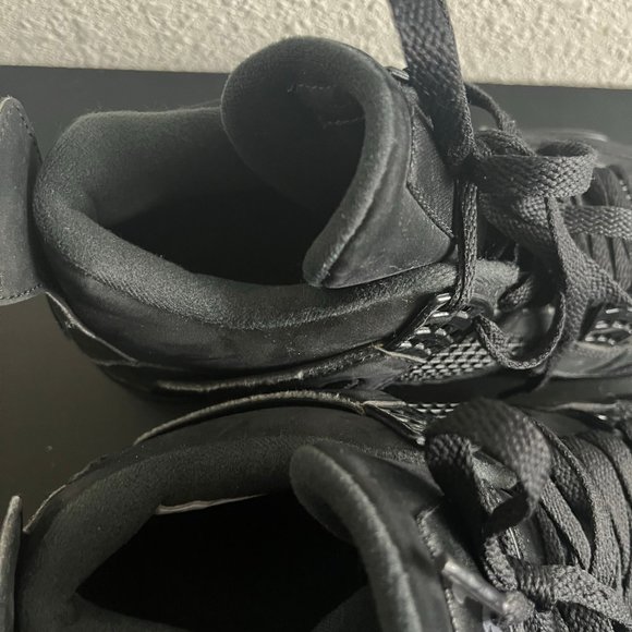 Nike Air Jordan 4 IV Retro Black Cat 2020 Sneakers Shoes Size 8 Style CU1110-010 - Picture 9 of 14